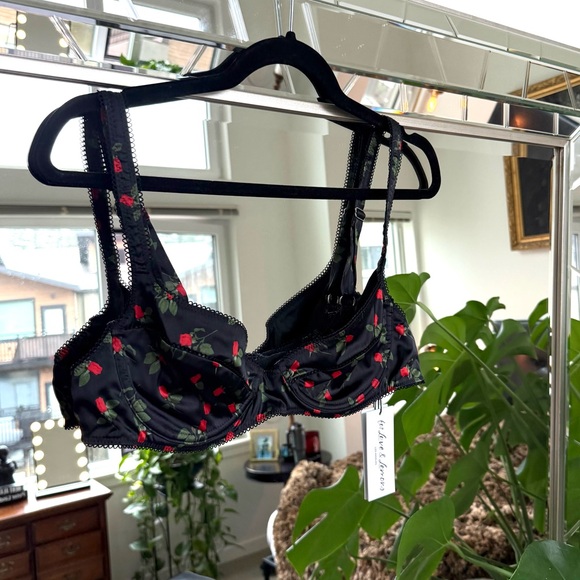 For Love And Lemons Other - NWT - For Love and Lemons Love Song Satin Bra